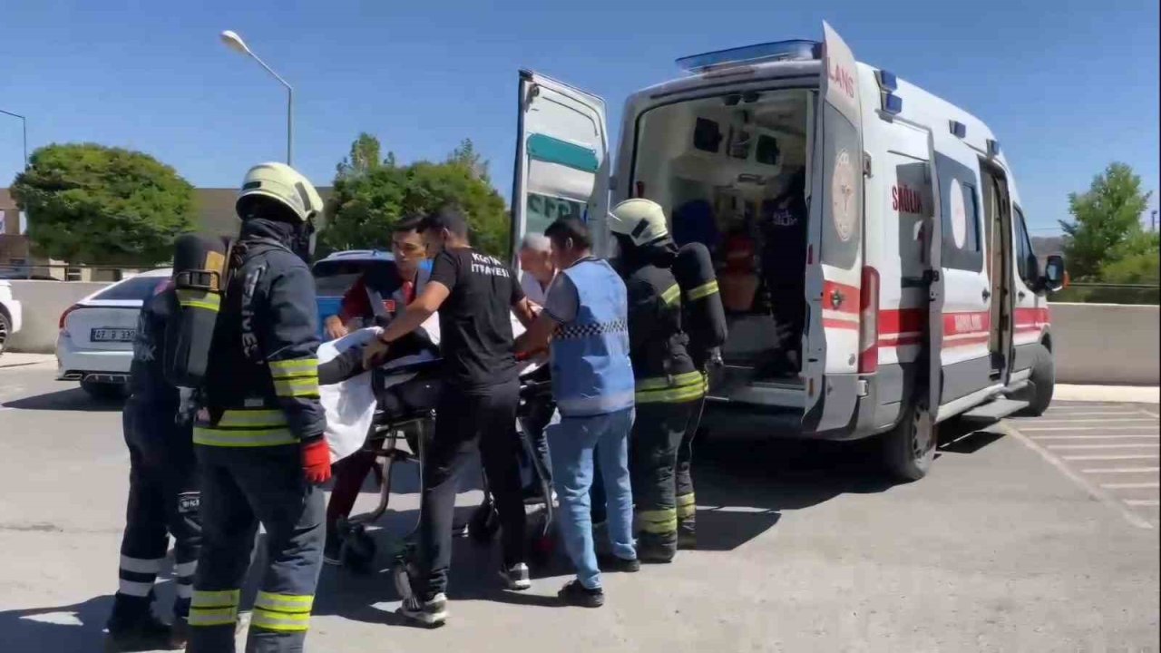 Beyşehir Devlet Hastanesinde yangın tatbikatı