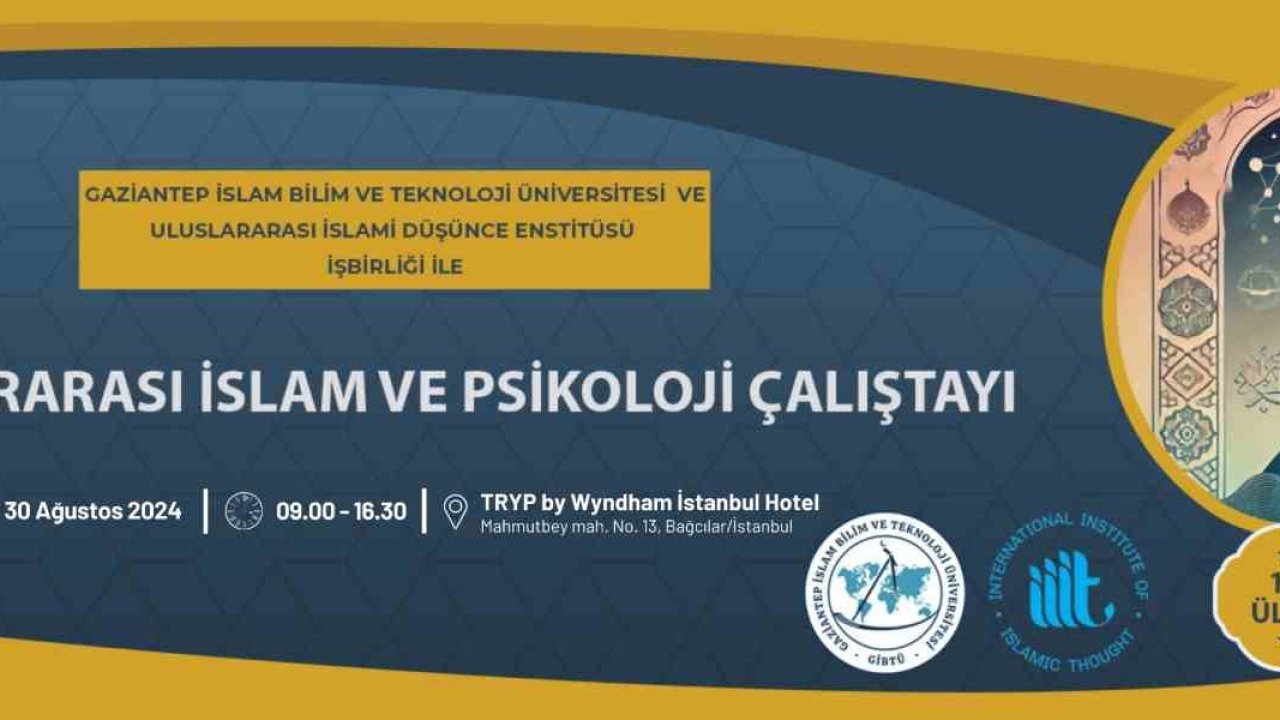 "Uluslararası İslam ve Çağdaş Psikoloji Çalıştayı" için geri sayım başladı