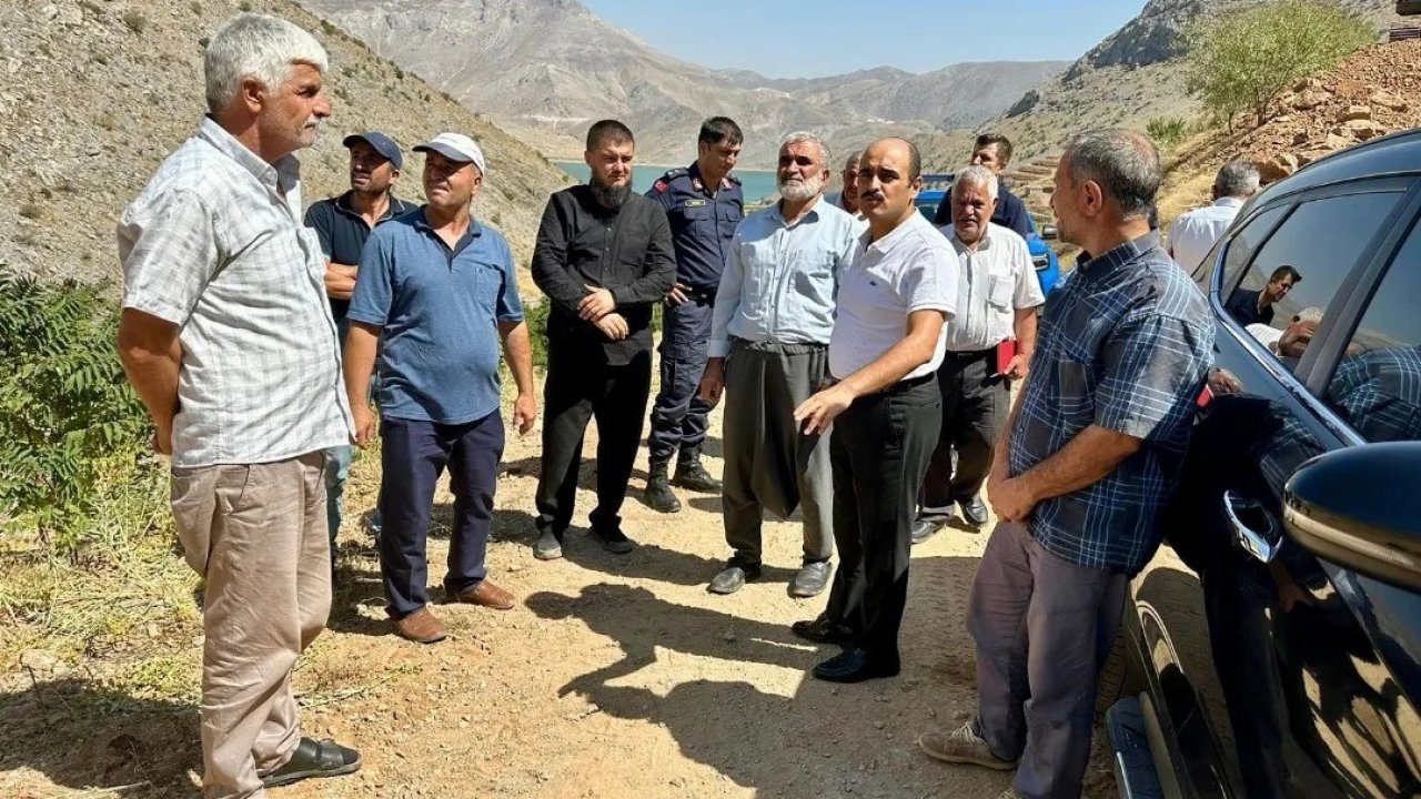 Kaymakam Altınöz, köy yollarını inceledi