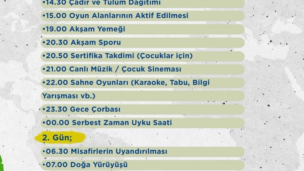 Büyükşehir Spor A.Ş.’nin doğa kamplarında yeni hafta kayıtları sürüyor