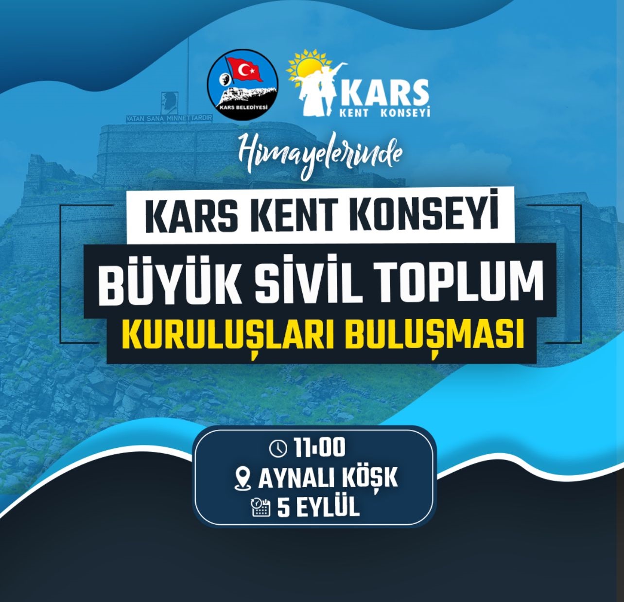 Kars'ta İlk Kez Büyük Sivil Toplum Kuruluşları Paneli Düzenliyor