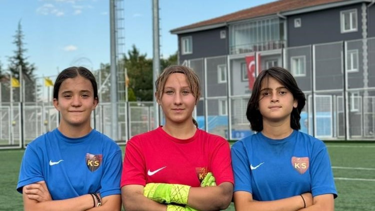 U-15 Milli Takıma Kayseri Kadın FK’dan 2 oyuncu