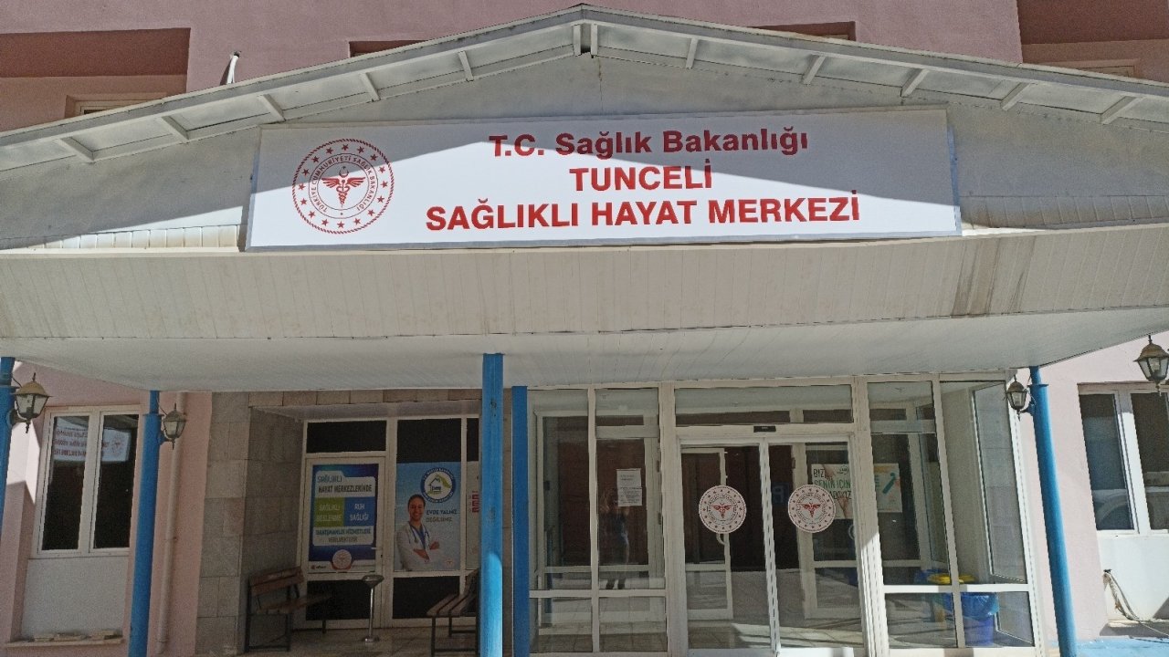 Tunceli’deki Sağlıklı Hayat Merkezi’nde hizmetler sürüyor