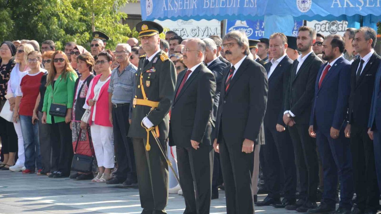 Akşehir’de 30 Ağustos Zafer Bayramı kutlamaları