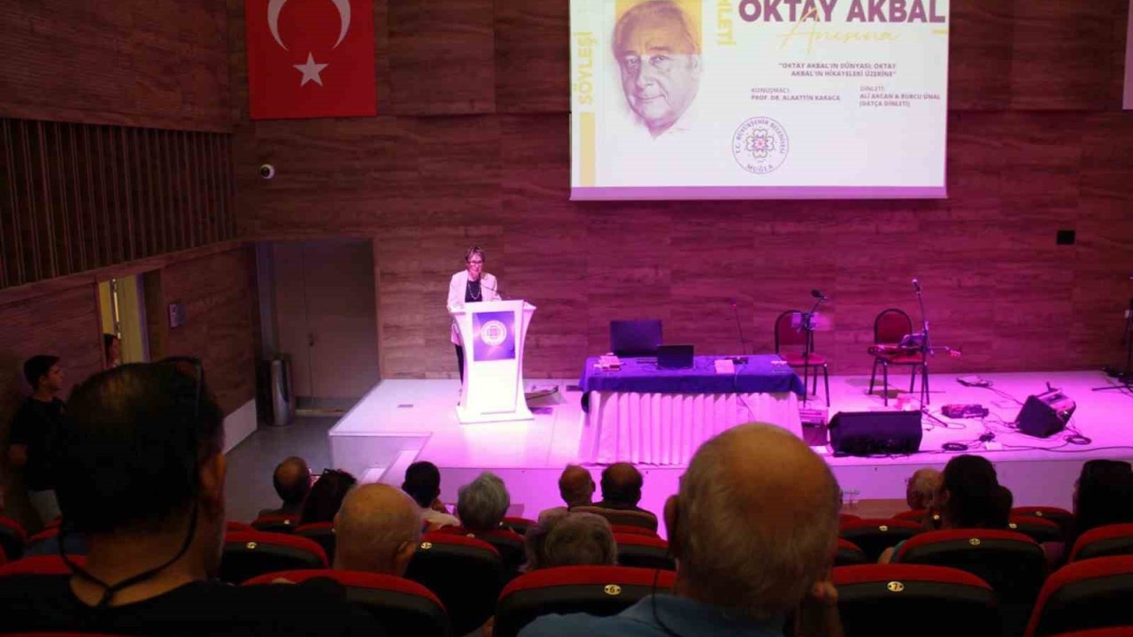 Oktay Akbal Muğla’da anıldı