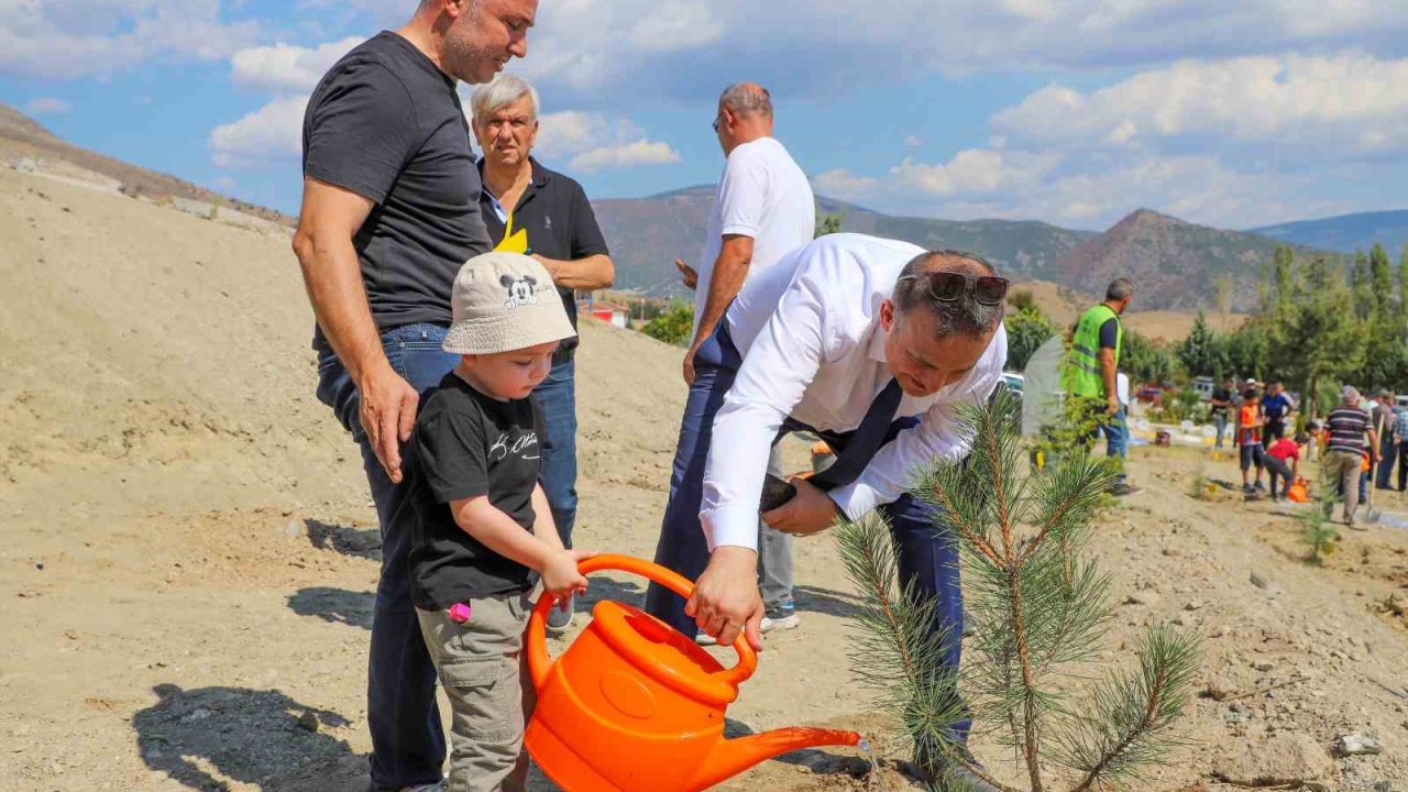 Büyük zaferin 102’inci yılı, 102 fidanla taçlandı