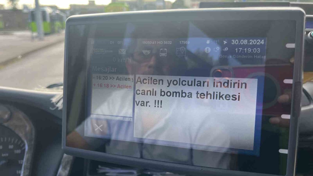 Kentkart’tan toplu taşımaya gelen "canlı bomba" ihbarına ilişkin açıklama