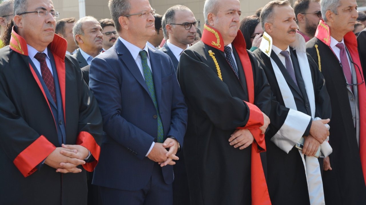 Manisa’da adli yıl düzenlenen törenle başladı