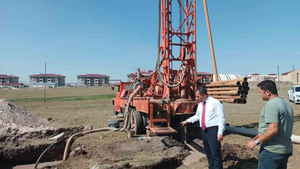 Kars Belediyesi sondaj çalışması başlattı