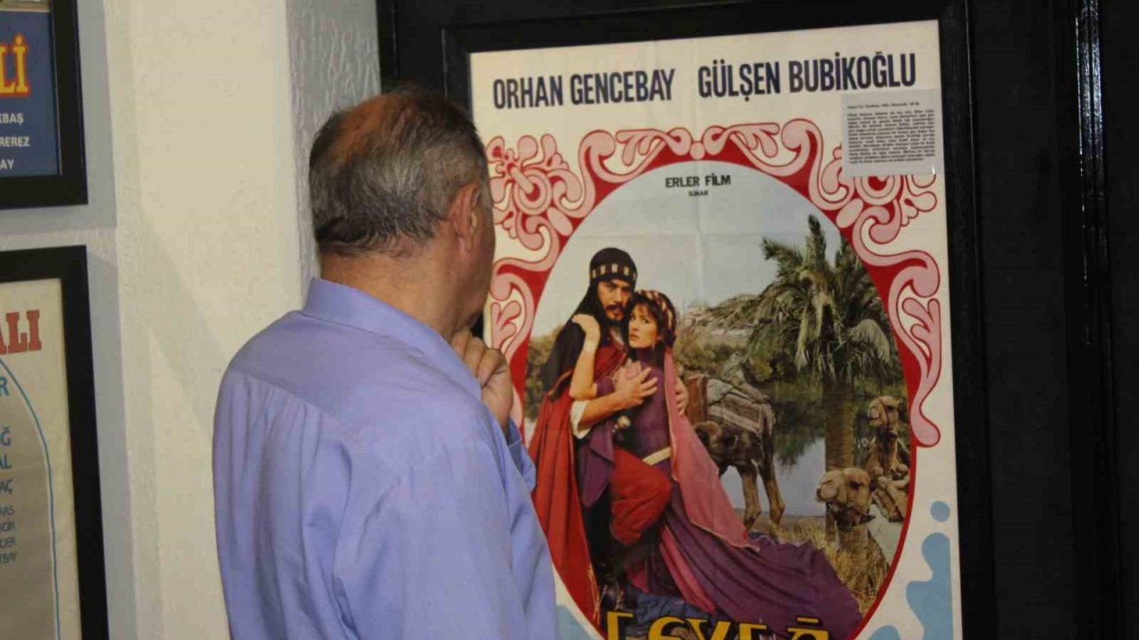 Kayseri’de ’Yeşilçam Nostaljik Film Afişleri Sergisi’ açıldı