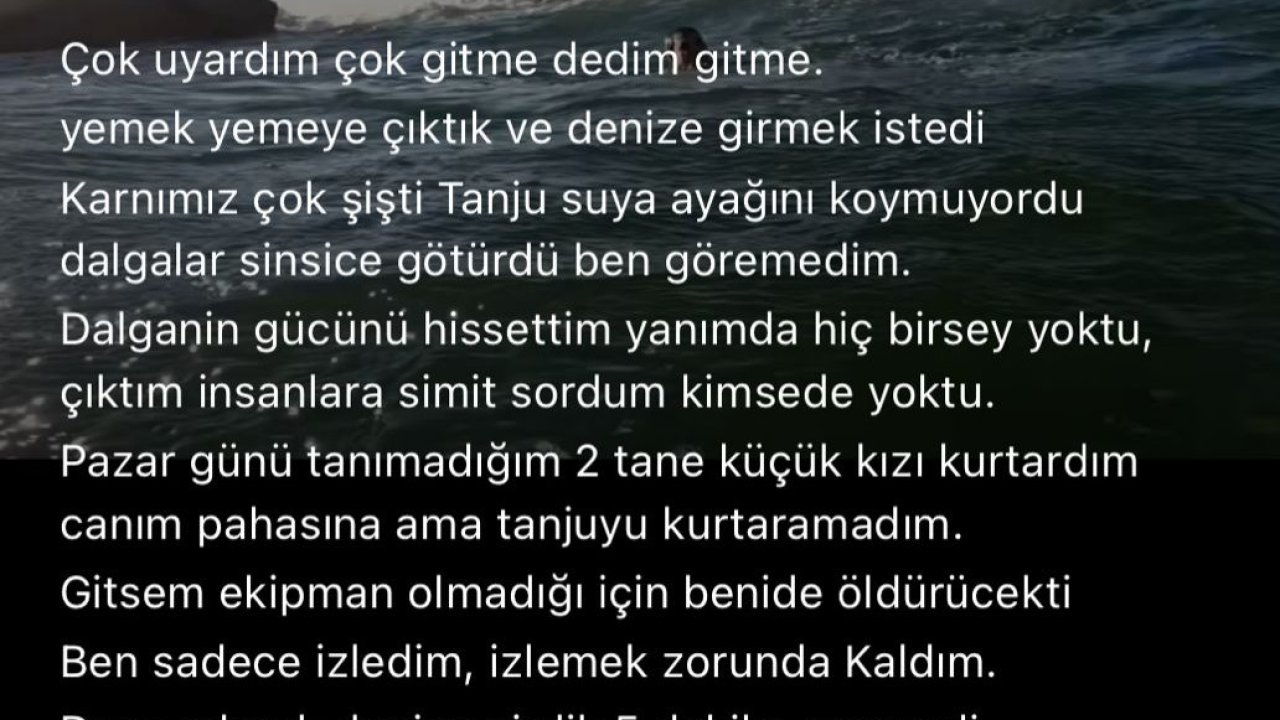 Yetimhanede başlayan hayatı 42 sene sonra denizde son buldu