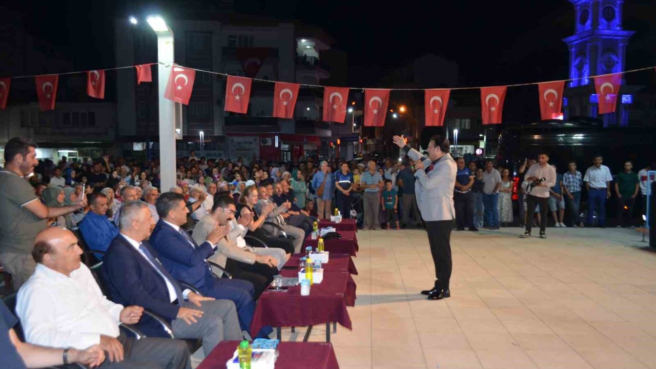 Halk müziği sanatçısı Ali Çakar’dan Selendi’de konser