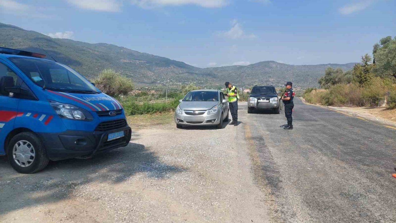 Aydın’da orman yollarında denetimler devam ediyor