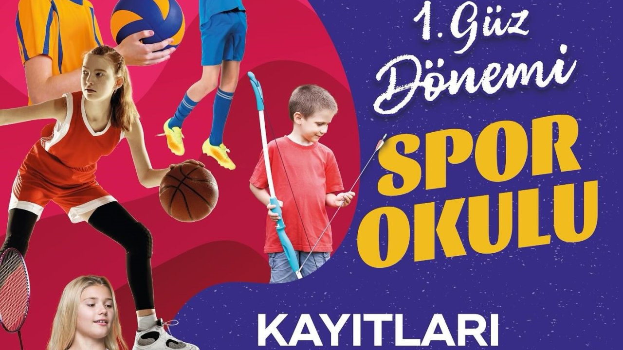 Spor A.Ş. 1. güz dönemi spor okulu kayıtlarını başlattı