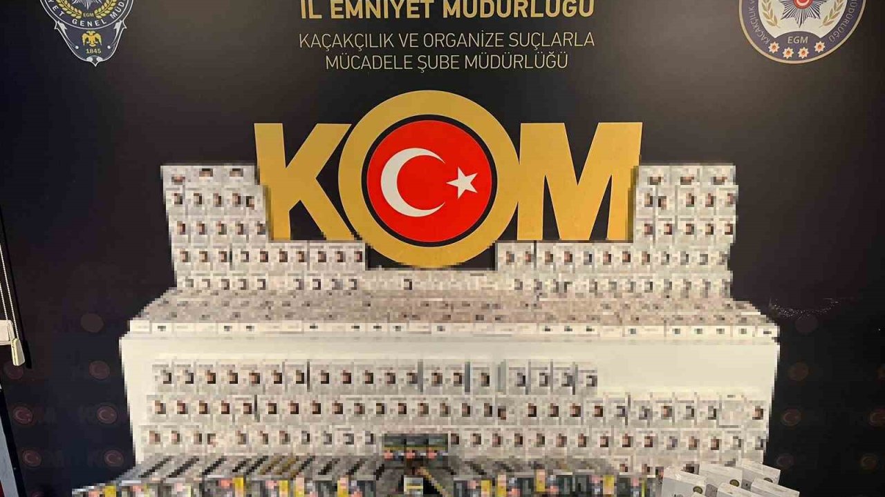 Aksaray’da kaçak sigara ve elektronik sigara ele geçirildi