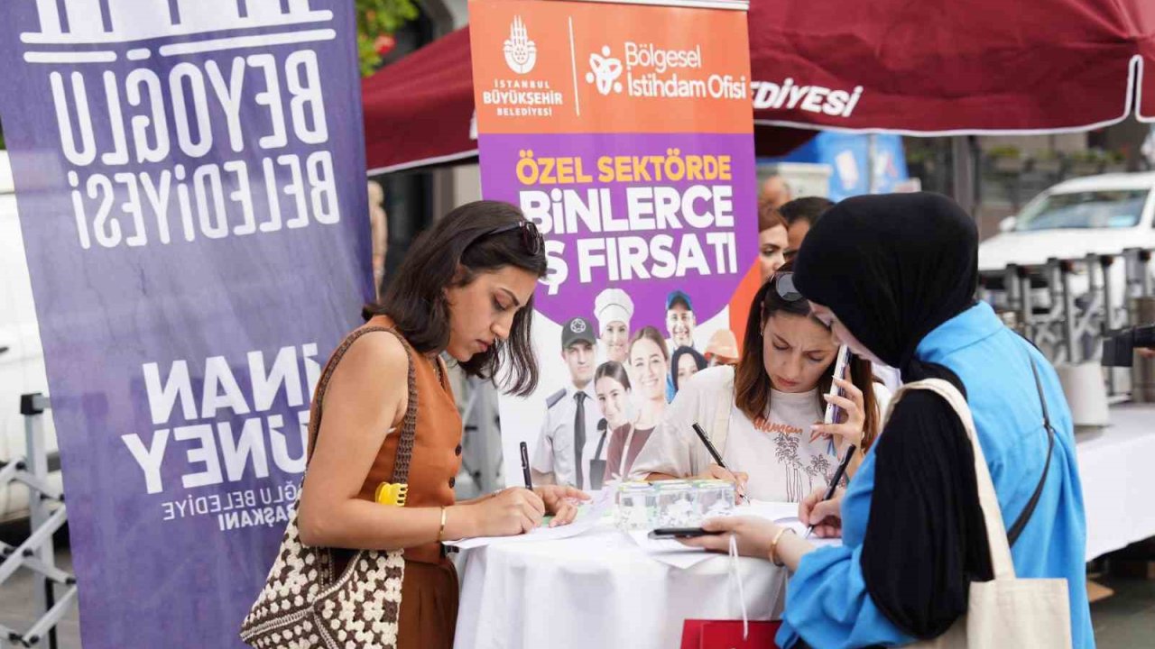 Beyoğlu’nda “Kariyer Fırsatları Buluşması” düzenlendi