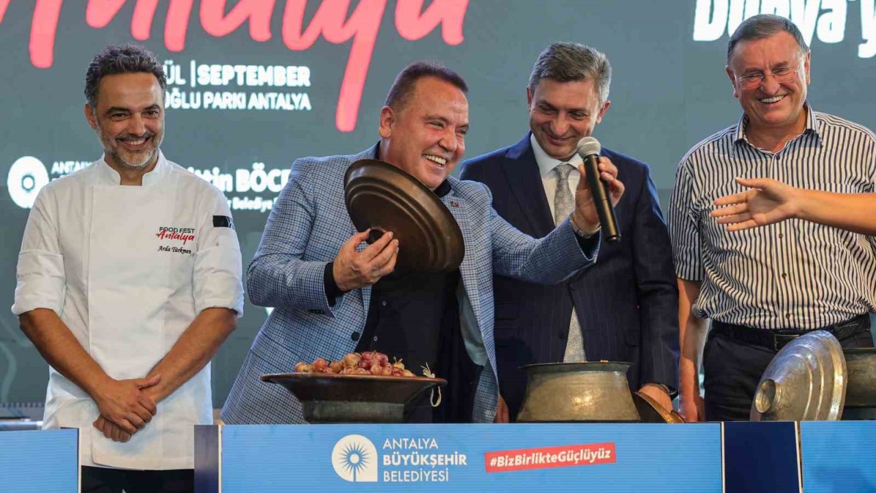 III. Foodfest Antalya Uluslararası Gastronomi Festivali başlıyor