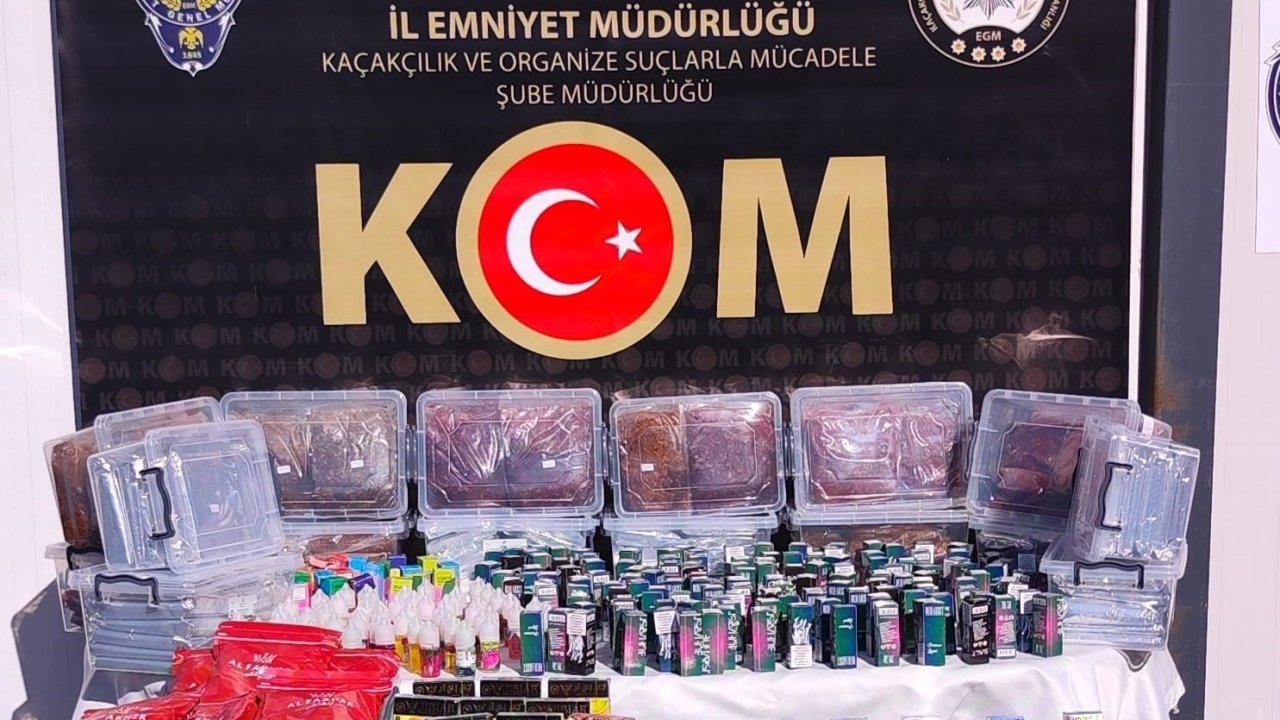 Malatya’da kaçakçılık operasyonu