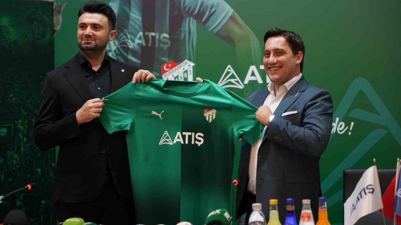 Bursaspor’un forma göğüs sponsoru Atış Grup oldu