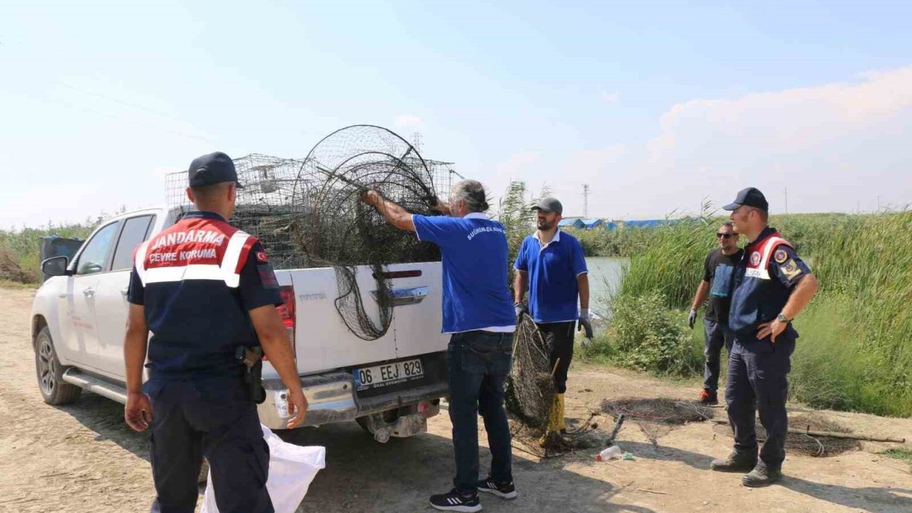 Adana’da kaçak balık avına geçit yok