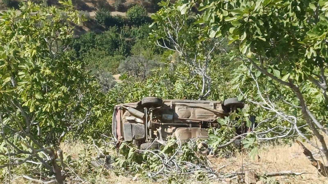 Köşk’te otomobil uçuruma yuvarlandı: 1 ölü