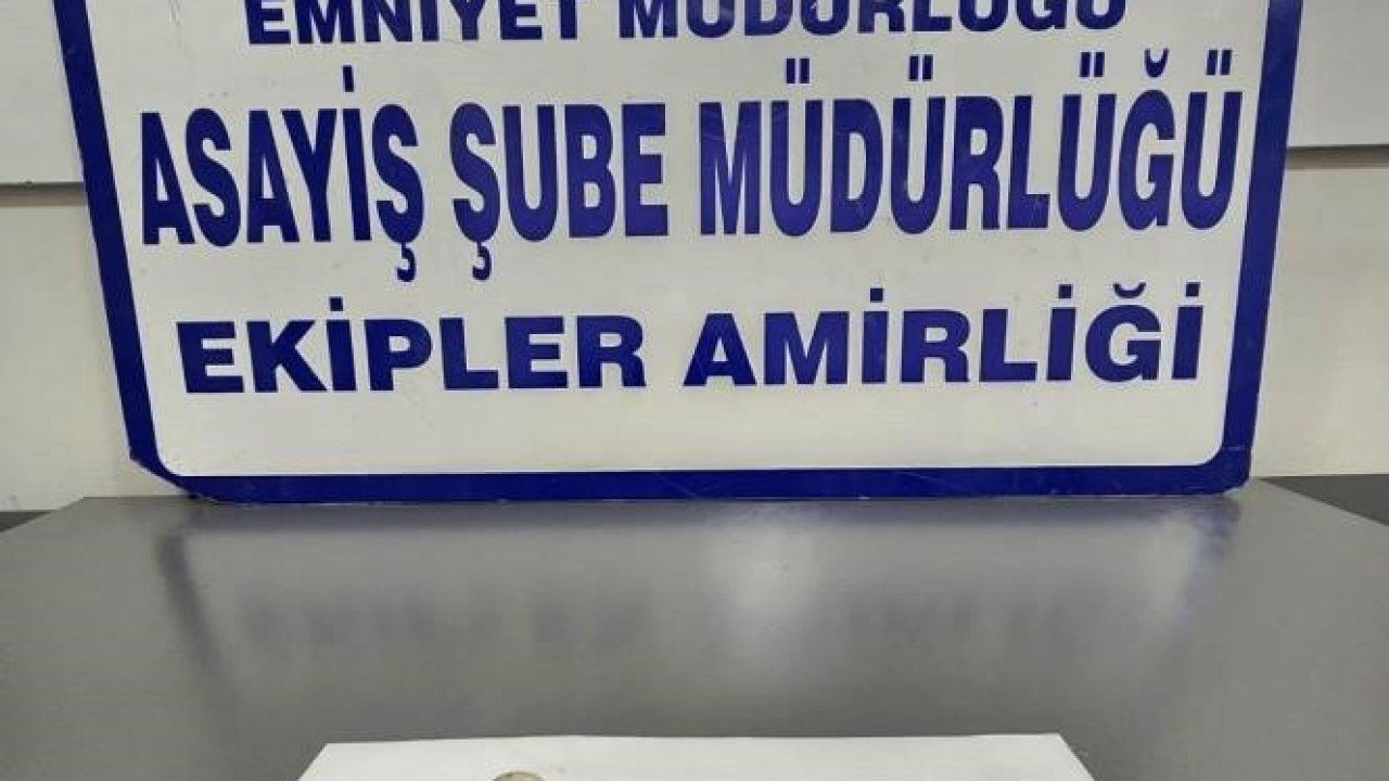 Kütahya’da uyuşturucuyla yakalanan şüpheli gözaltına alındı