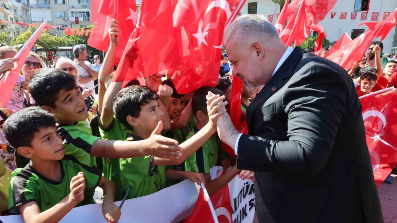 Menemen’de kurtuluş coşkusu