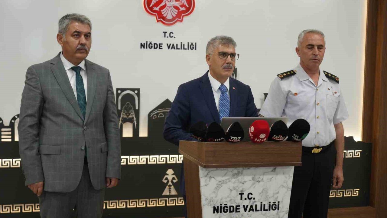 Niğde’de İl Güvenlik ve Asayiş Toplantısı yapıldı