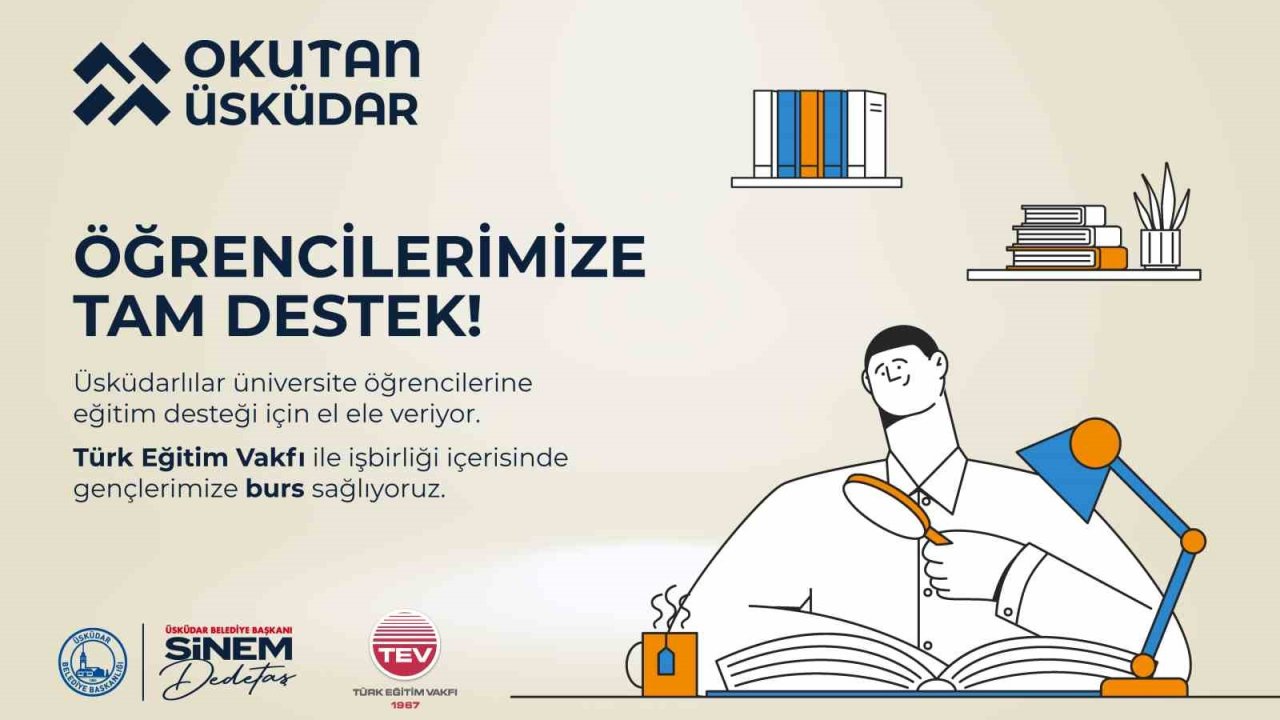 Üsküdar Belediyesi ile Türk Eğitim Vakfı arasında “Okutan Üsküdar” projesi imzalanacak