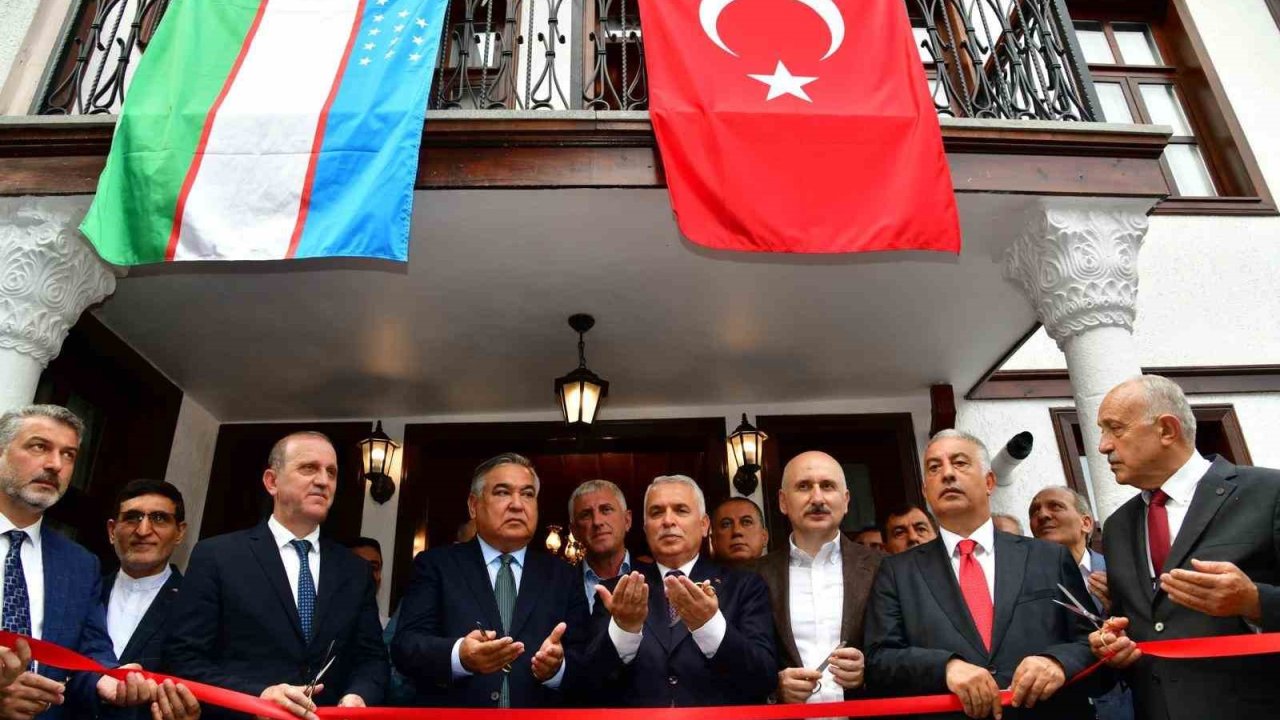 Özbekistan Cumhuriyeti Trabzon Fahri Konsolosu açılışı yapıldı