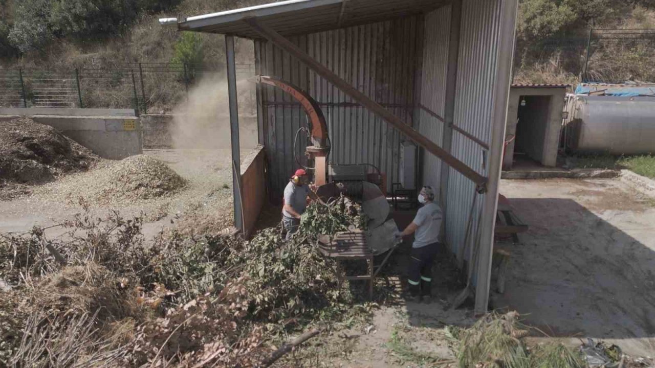 Atıktan yeşile: Bu tesiste aylık 100 ton kompost üretiliyor