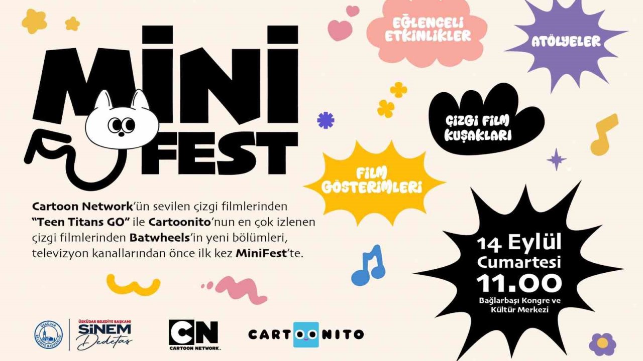 Üsküdar’da çocuklar ve gençler için ‘Mini Fest’ başlıyor