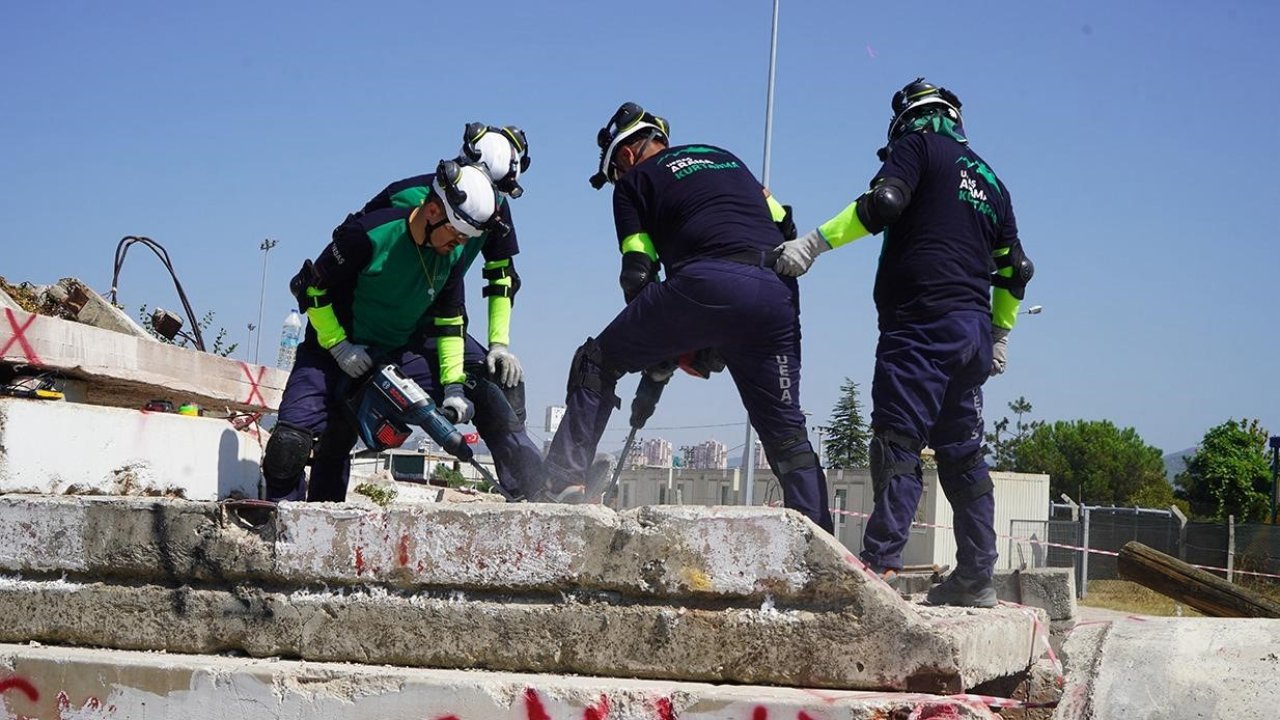 UEDAŞ Arama Kurtarma Ekibi AFAD akreditasyonu aldı