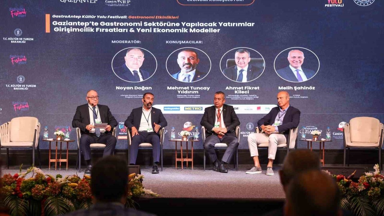 Gastroantep festivali kapsamında ilk panel düzenlendi