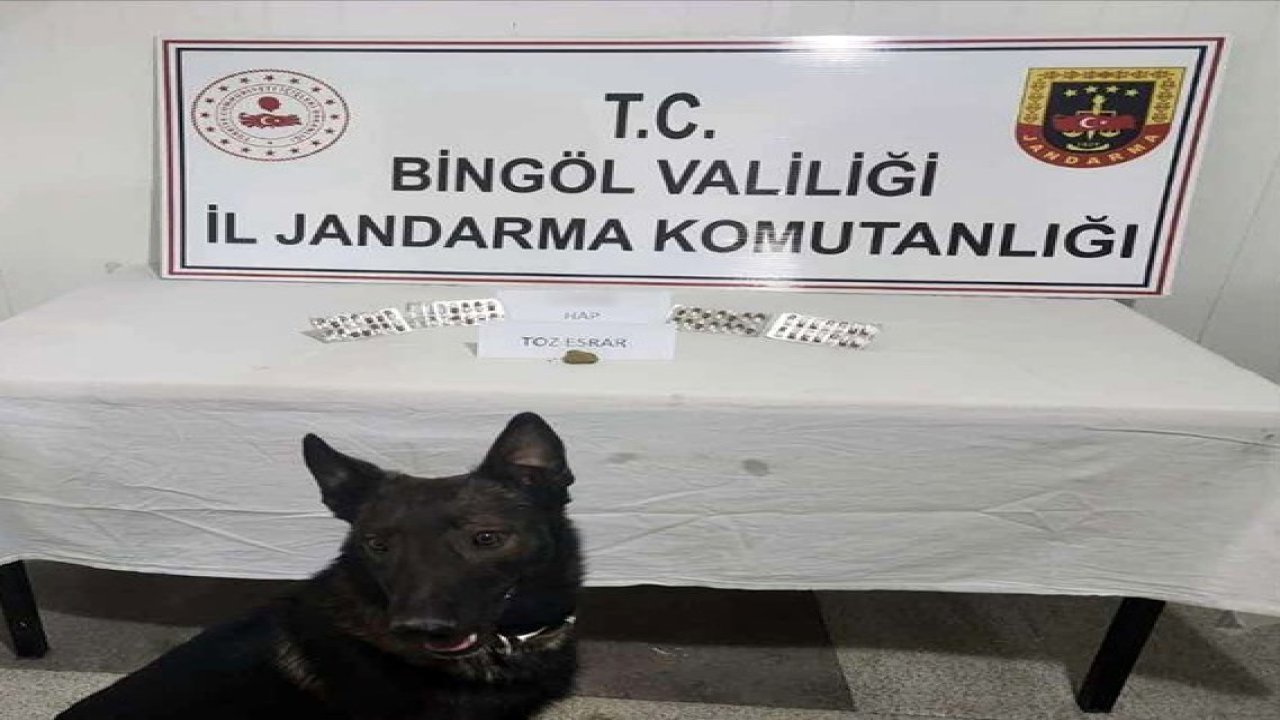 Bingöl’de uyuşturucu madde ele geçirildi