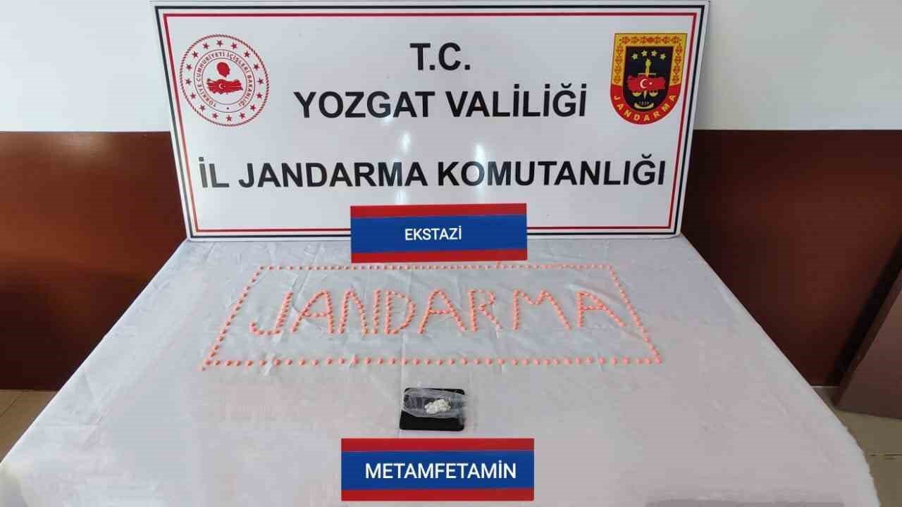 Yozgat’ta 296 adet uyuşturucu hap ele geçirildi