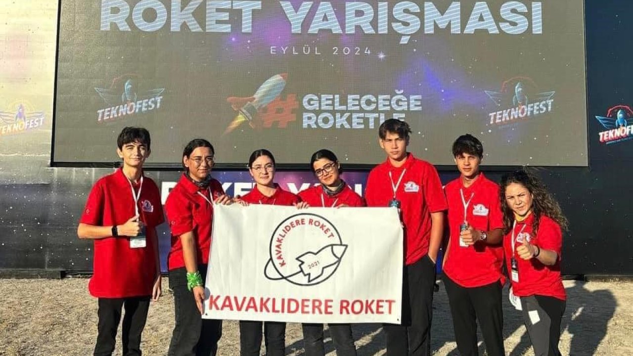 Kavaklıdere Roket Takımı 2024 Teknofest’te büyük başarı gösterdi