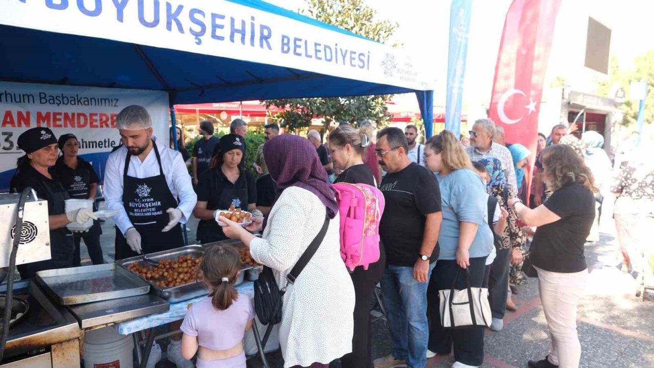 Aydın Büyükşehir Belediyesi’nden merhum Menderes anısına lokma hayrı