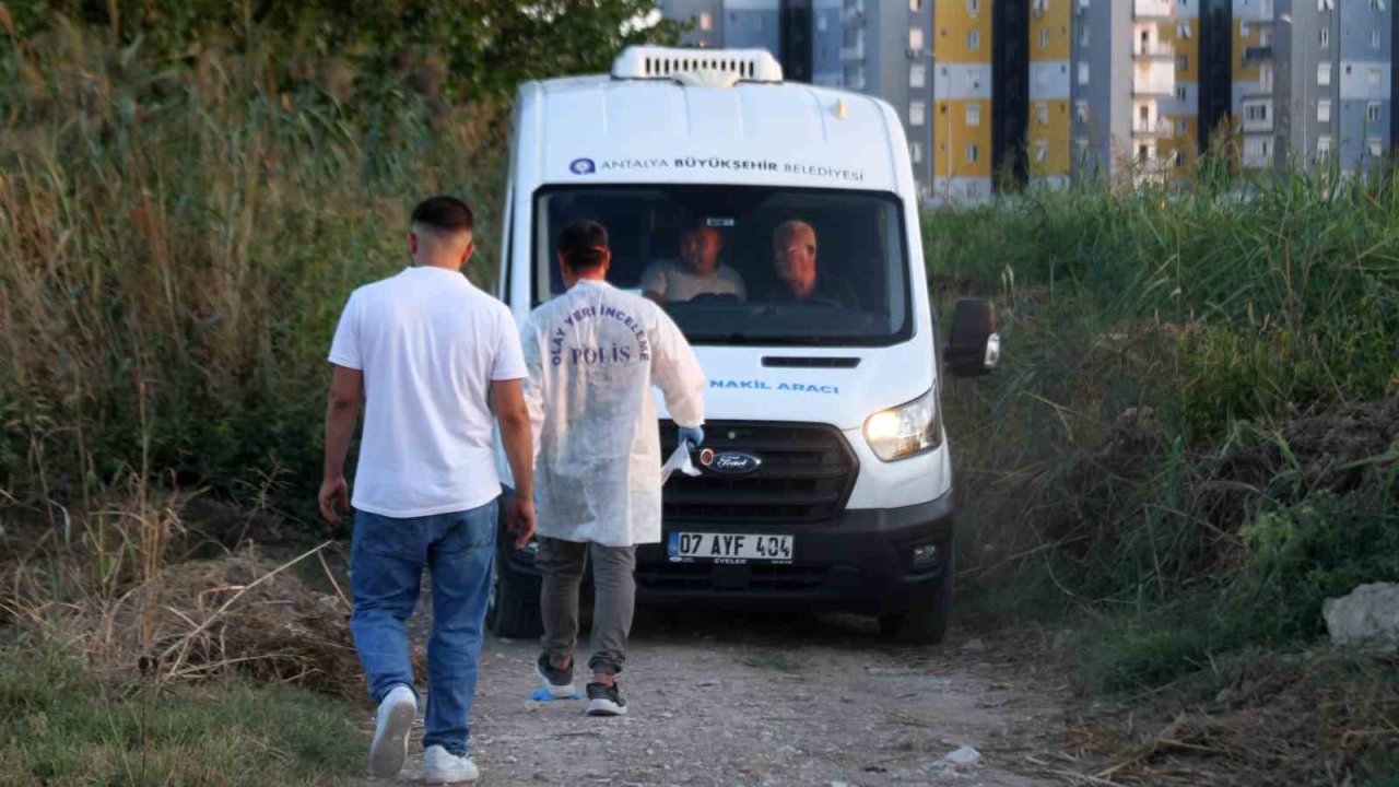 Antalya’da kanal kenarında bulunan cesedin kimliği belli oldu