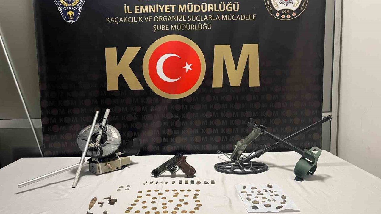 Kütahya’da tarihi eser operasyonu: 1 gözaltı