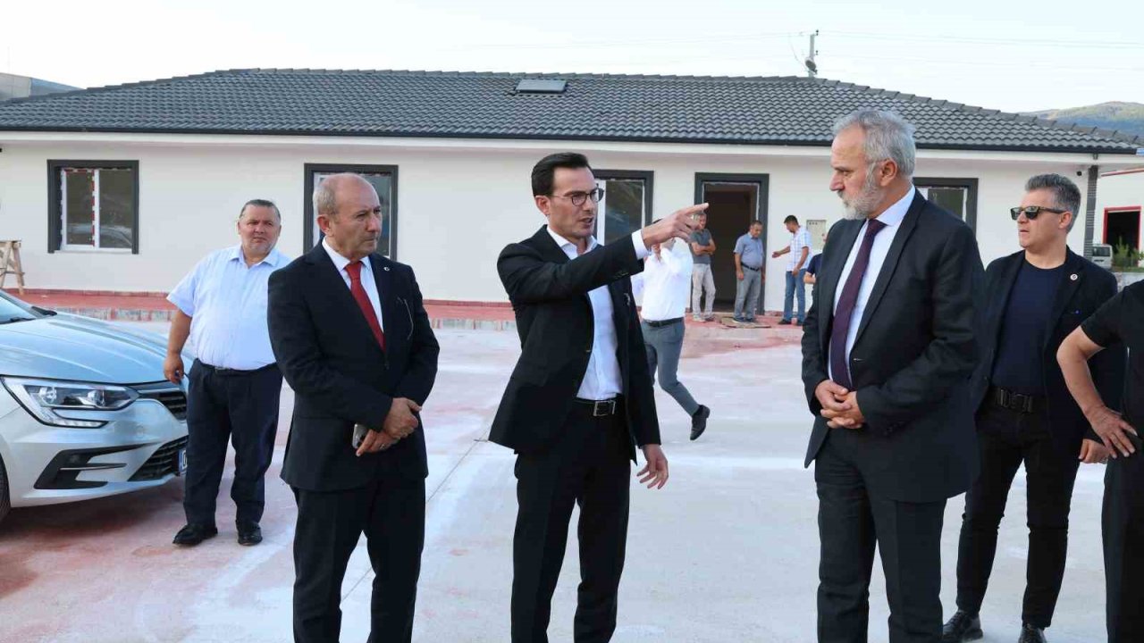 Tokat Mezarlıklar Müdürlüğü yeni binasında hizmete başlıyor