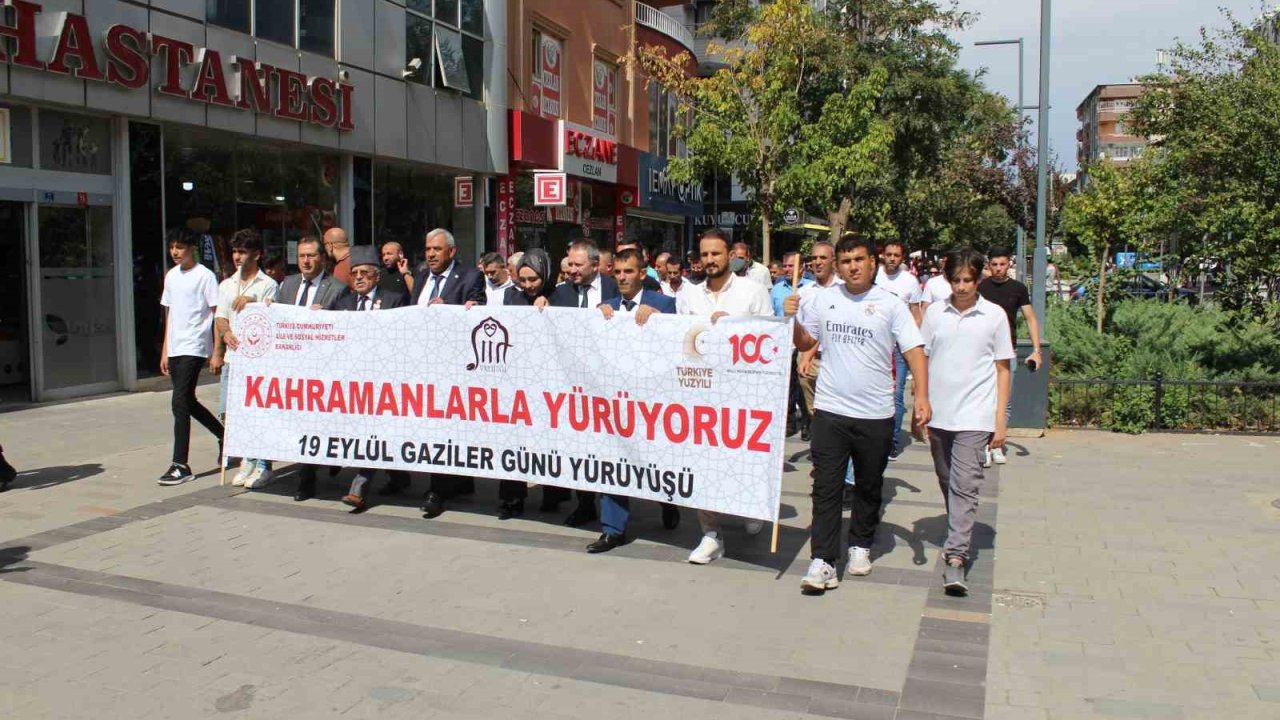 Siirt’te 19 Eylül Gaziler Günü törenlerle kutlandı