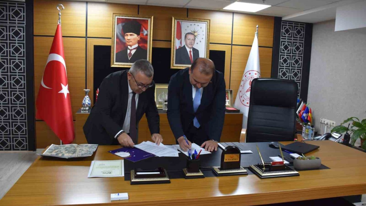 Aydın Şehir Hastanesi’nin doğalgaz sözleşmesi imzalandı