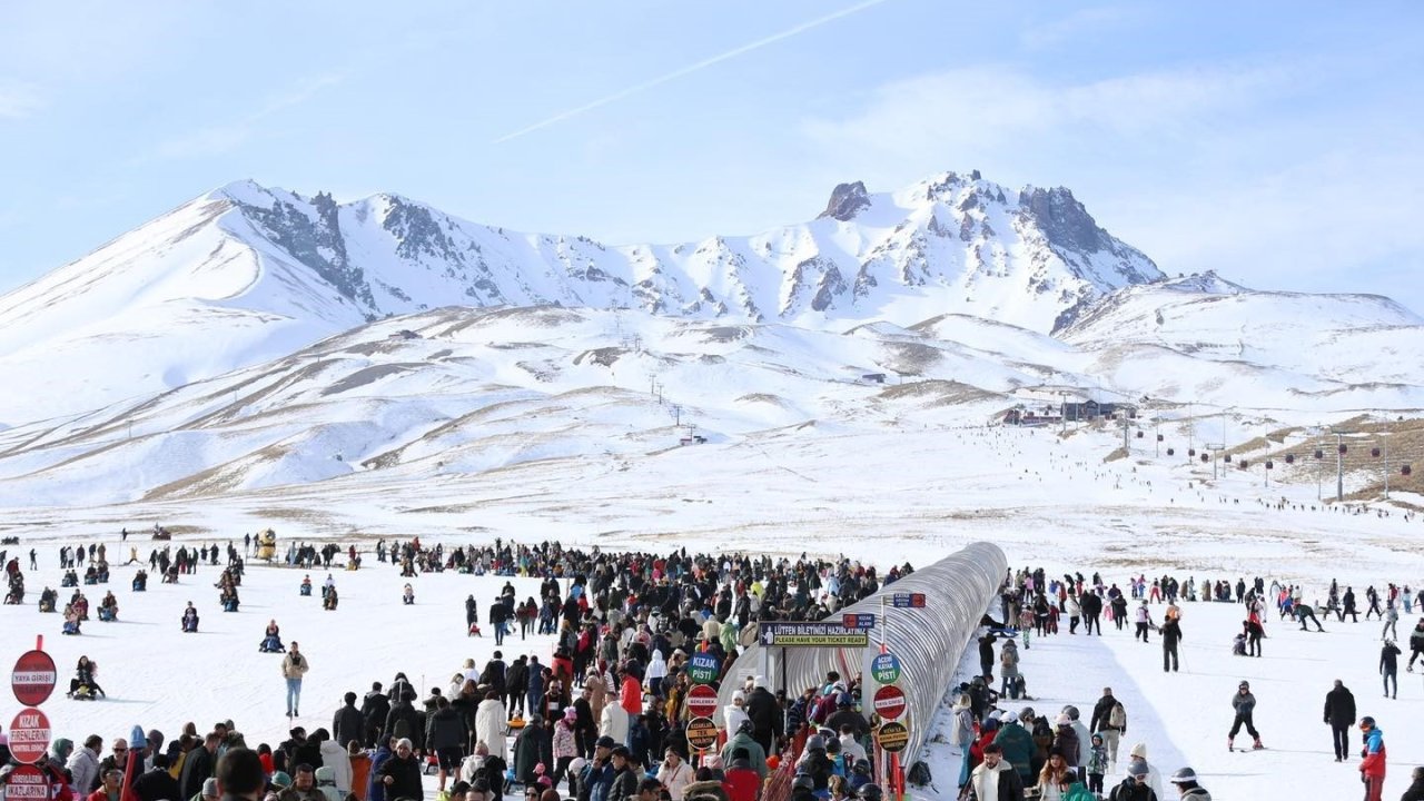 Erciyes’e karavan park geliyor