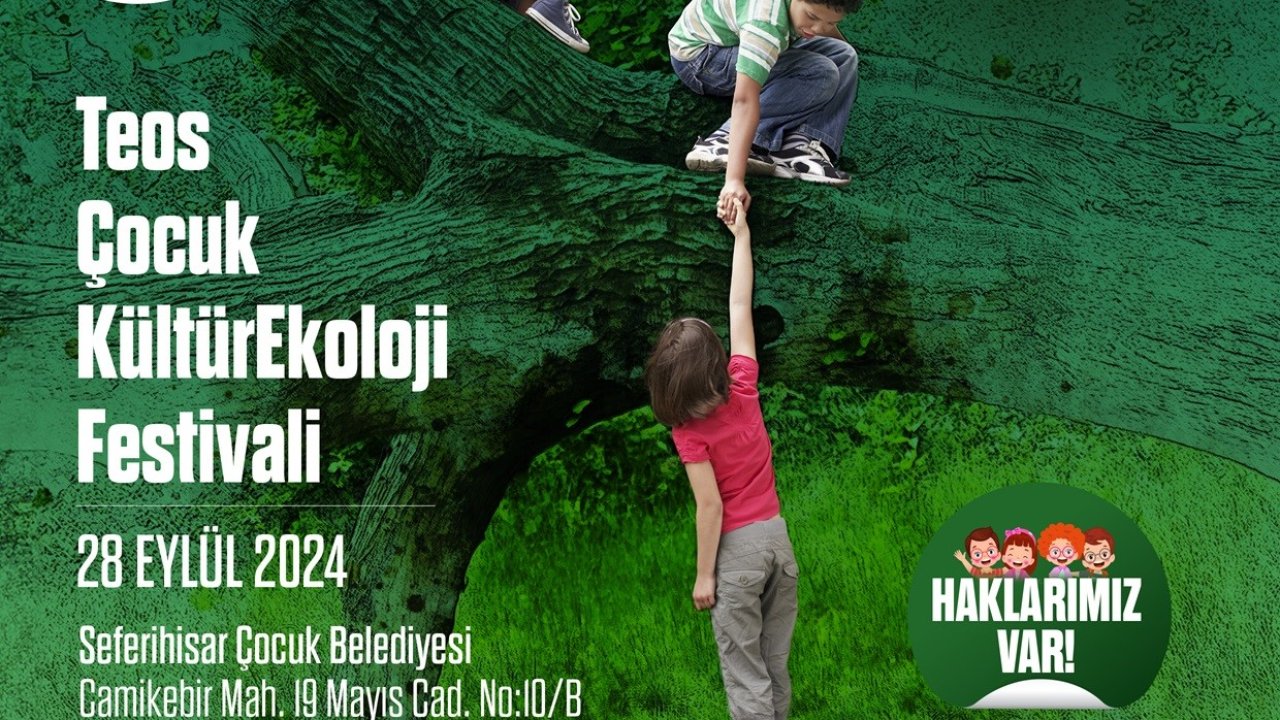 Seferihisarlı çocuklar için yeni bir festival başlıyor