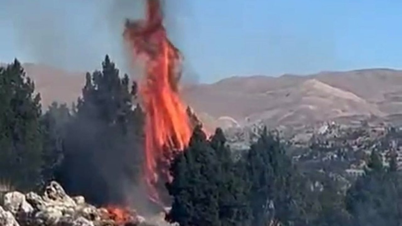 Kahramanmaraş’ta orman yangını söndürüldü