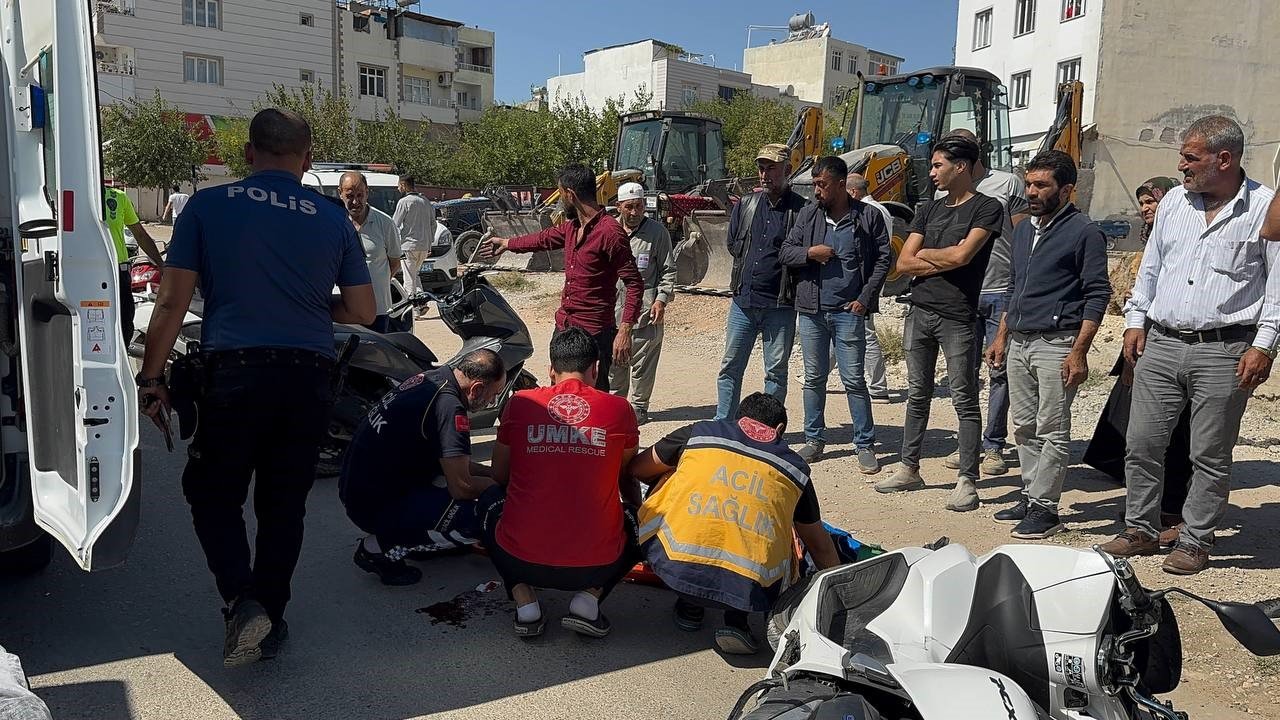 Kilis’te 2 motosiklet çarpıştı: 2 yaralı