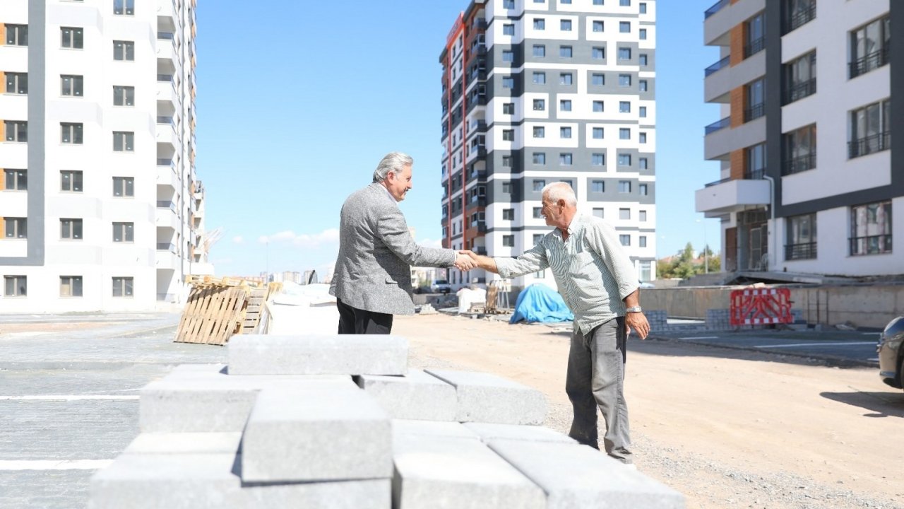 Melikgazi’de kentsel dönüşüm çalışmaları hızla devam ediyor