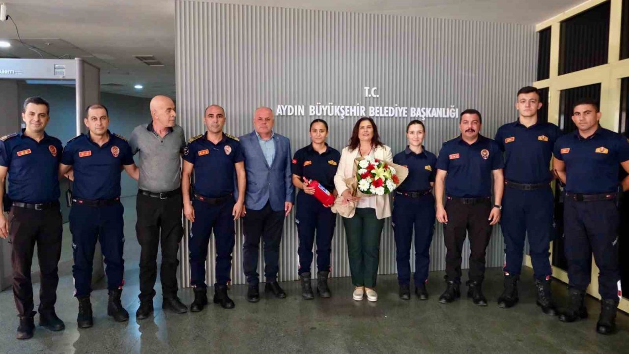 Başkan Çerçioğlu İtfaiye Haftası’nı kutladı