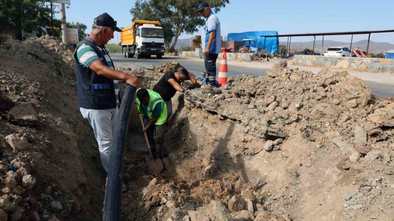 Milas Boğaziçi Mahallesi kesintisiz suya kavuşuyor